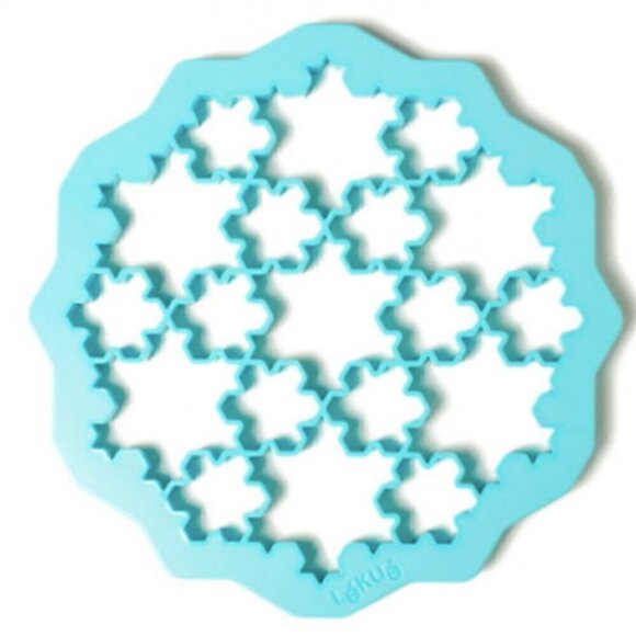 Lékué Holidays Baking Cookie Cutters Kid Adult Chef Heart Snowflake Winter Fun - Picture 3 of 16